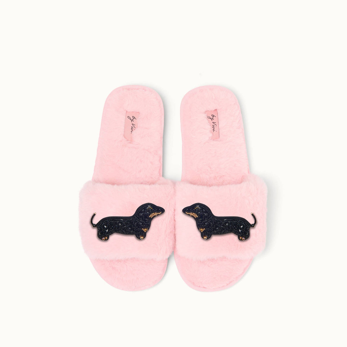 Paire de broches pour Chaussons - Teckel