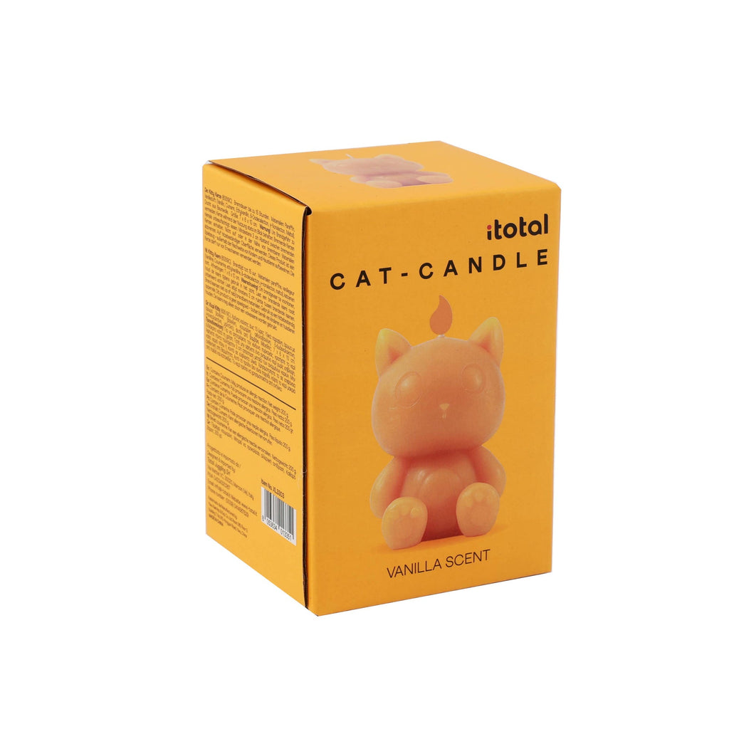 Bougie Chat Jaune