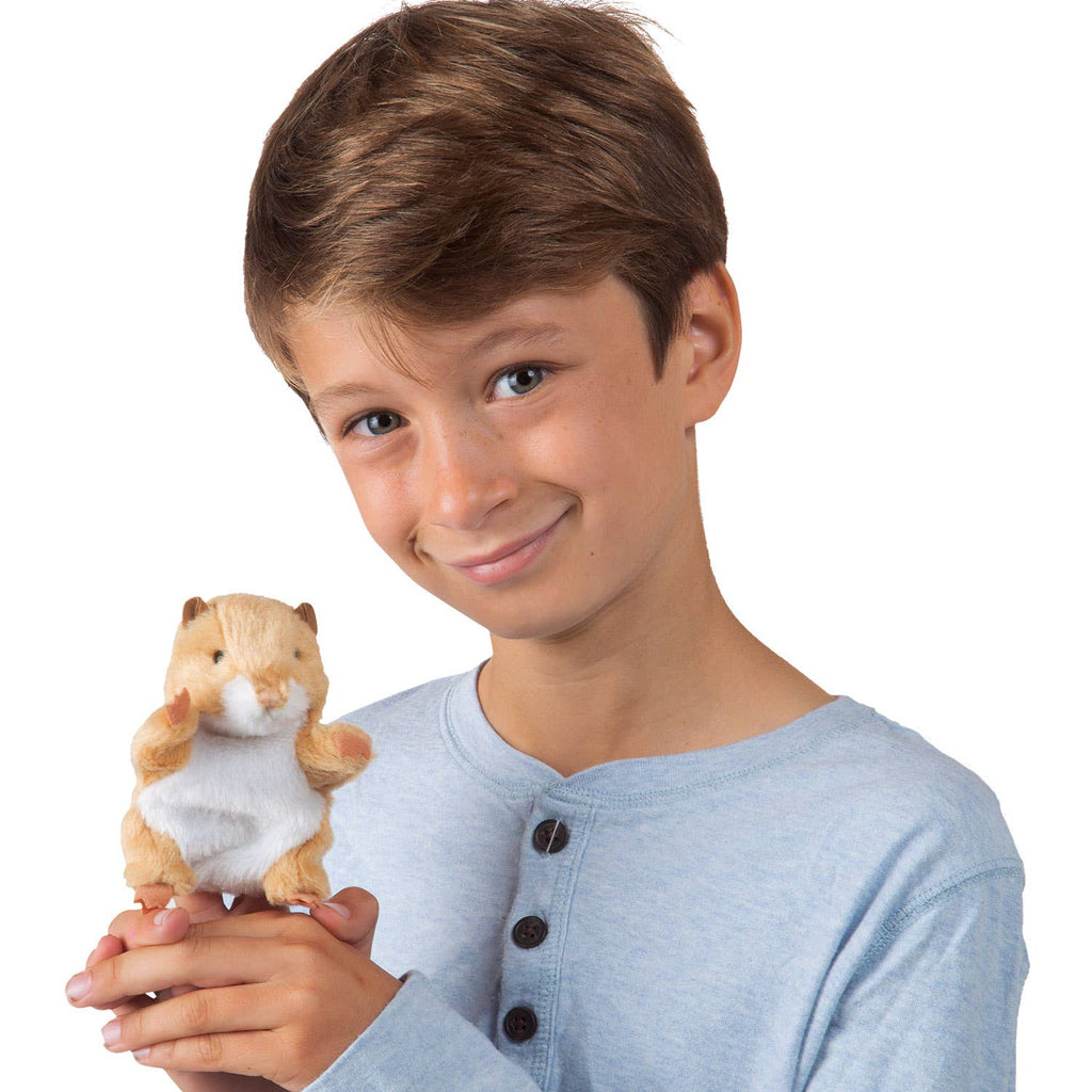 Marionnette à main Mini-hamster 8000 Folkmanis réaliste