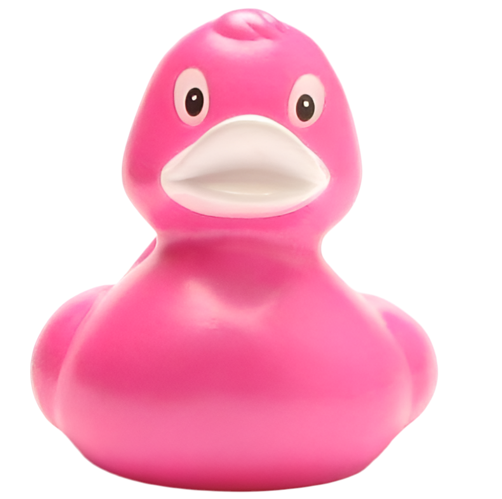 canard classique rose metallise