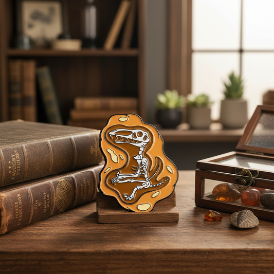 Fossil Pterodactyl Pin