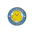pins canard jaune i choose fight