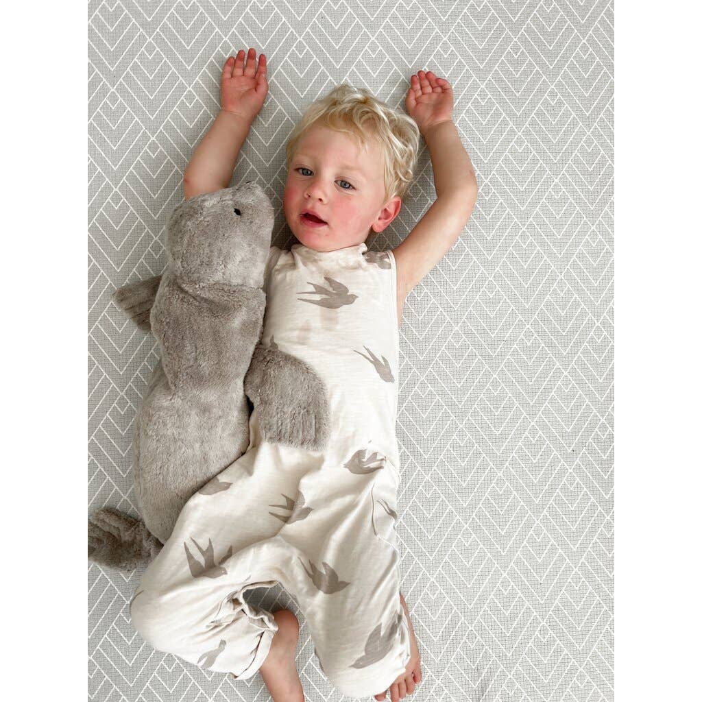 Grande peluche phoque grise | Senger-Naturwelt