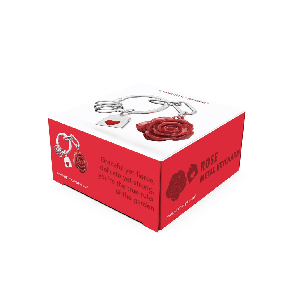 Porte-clés charms Rose