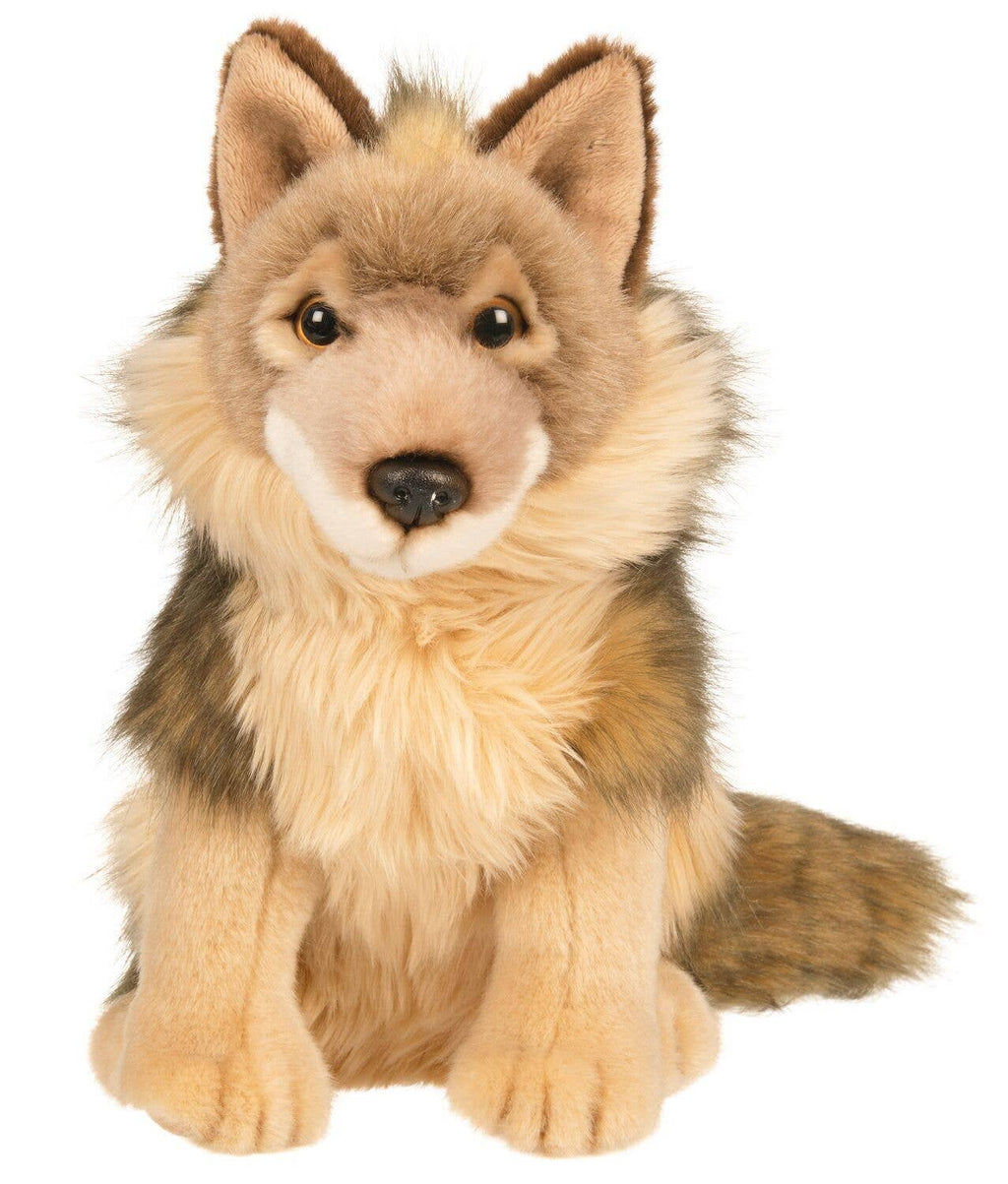Peluche loup assis Uni Toys