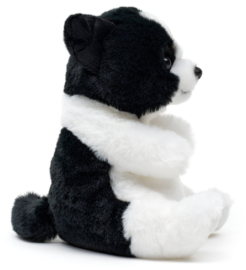 Peluche Border Collier assis kawaii Uni Toys