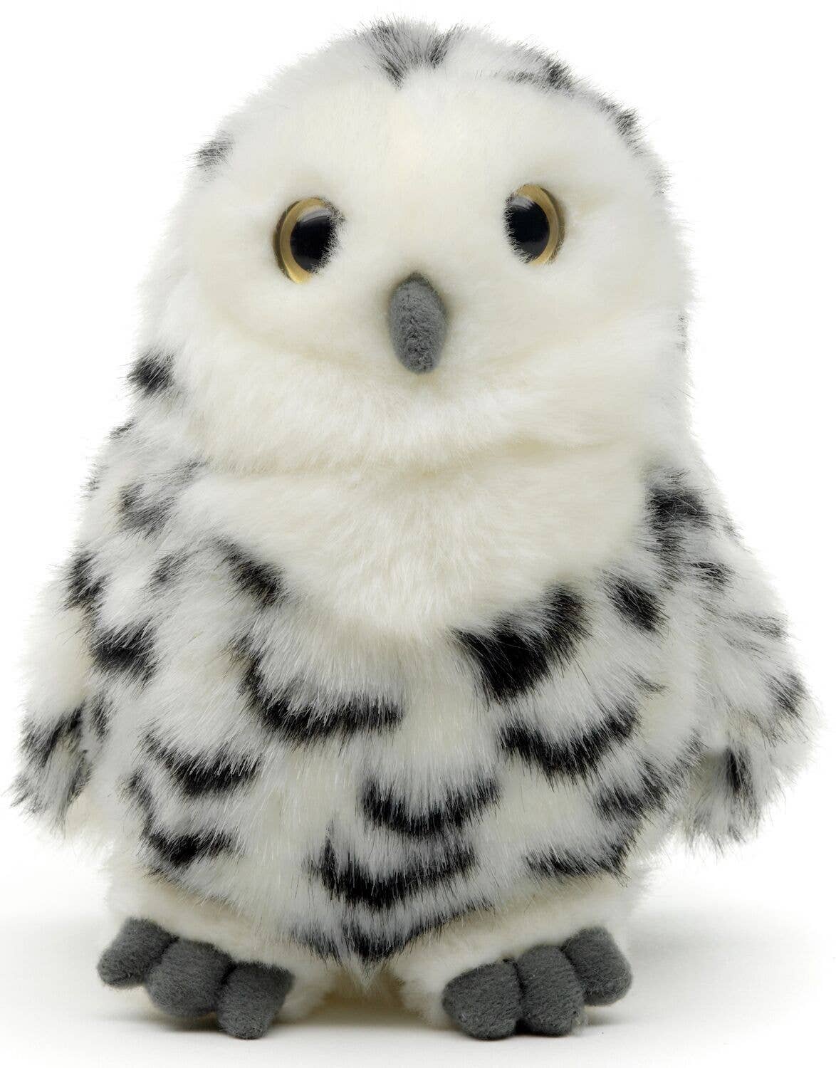Harfang des neiges - 17 cm (hauteur) - peluche Uni Toys