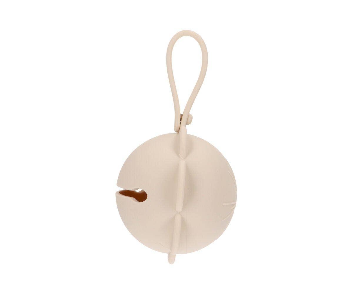 Porte-sucette en silicone Fleur ivoire - vue 3