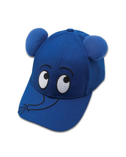 Kindermütze mit dem blauen Elefanten