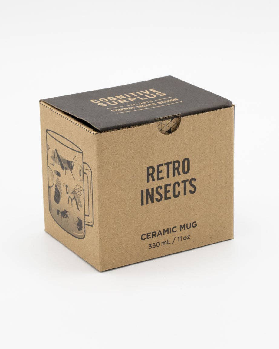 Mug Rétro Insects (350 ml) – producto scientifique Cognitive Surplus EU, vue 3