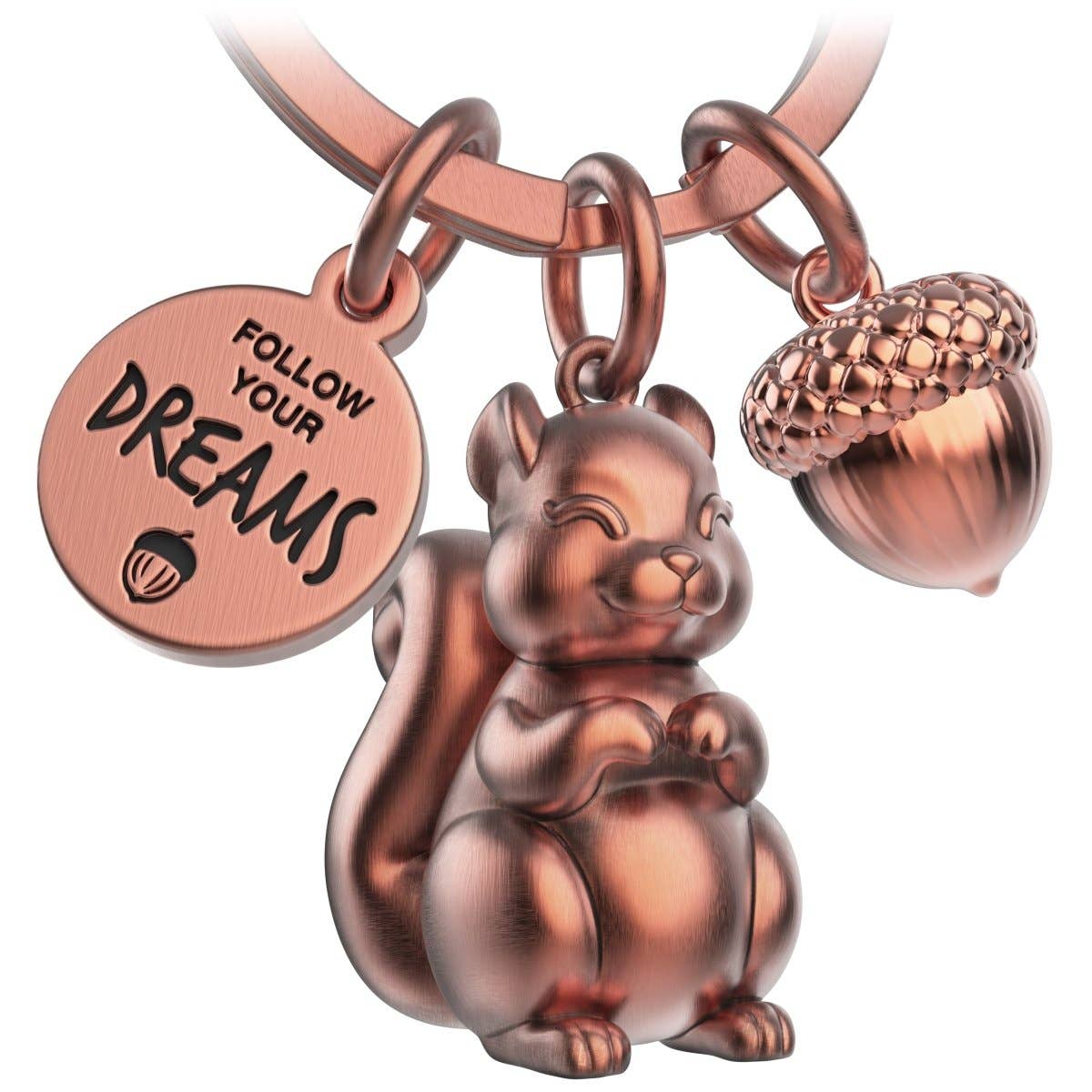 porte cles ecureuil skippy fabach FABACH_Skippy_Dreams_bronze 