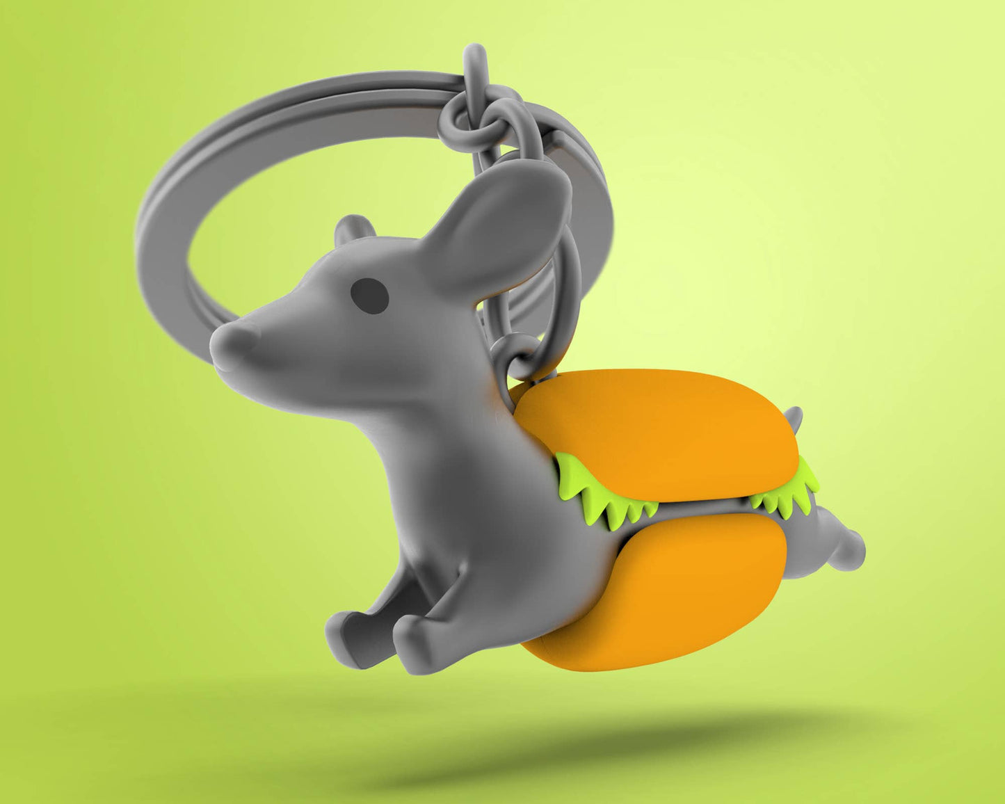 Hot Dog Dackel Schlüsselanhänger