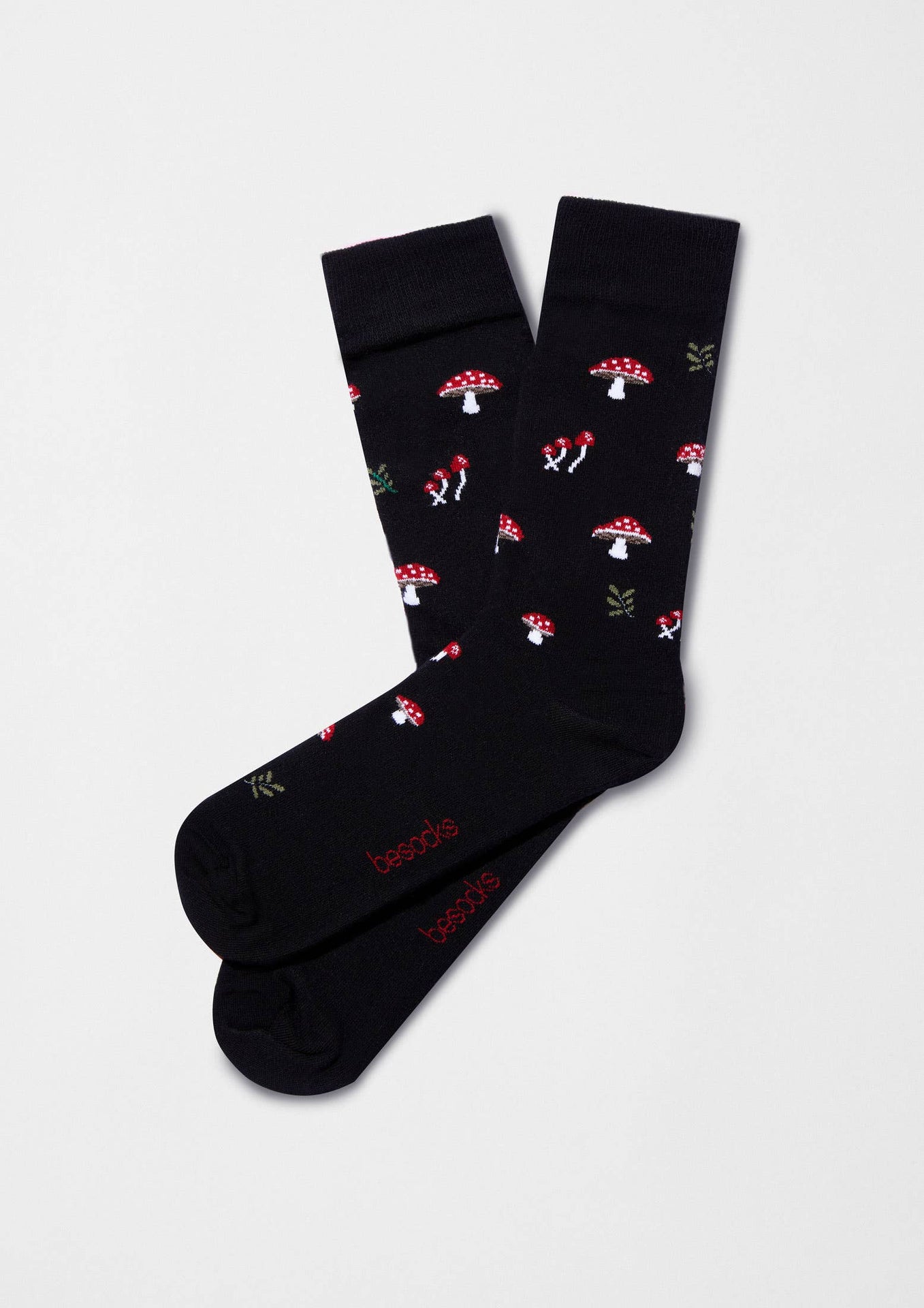 Chaussettes BeMushroom Black