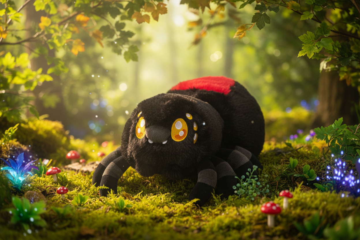 Mini Peluche Squishable Veuve Noire