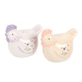 Sel et poivre Poules florales