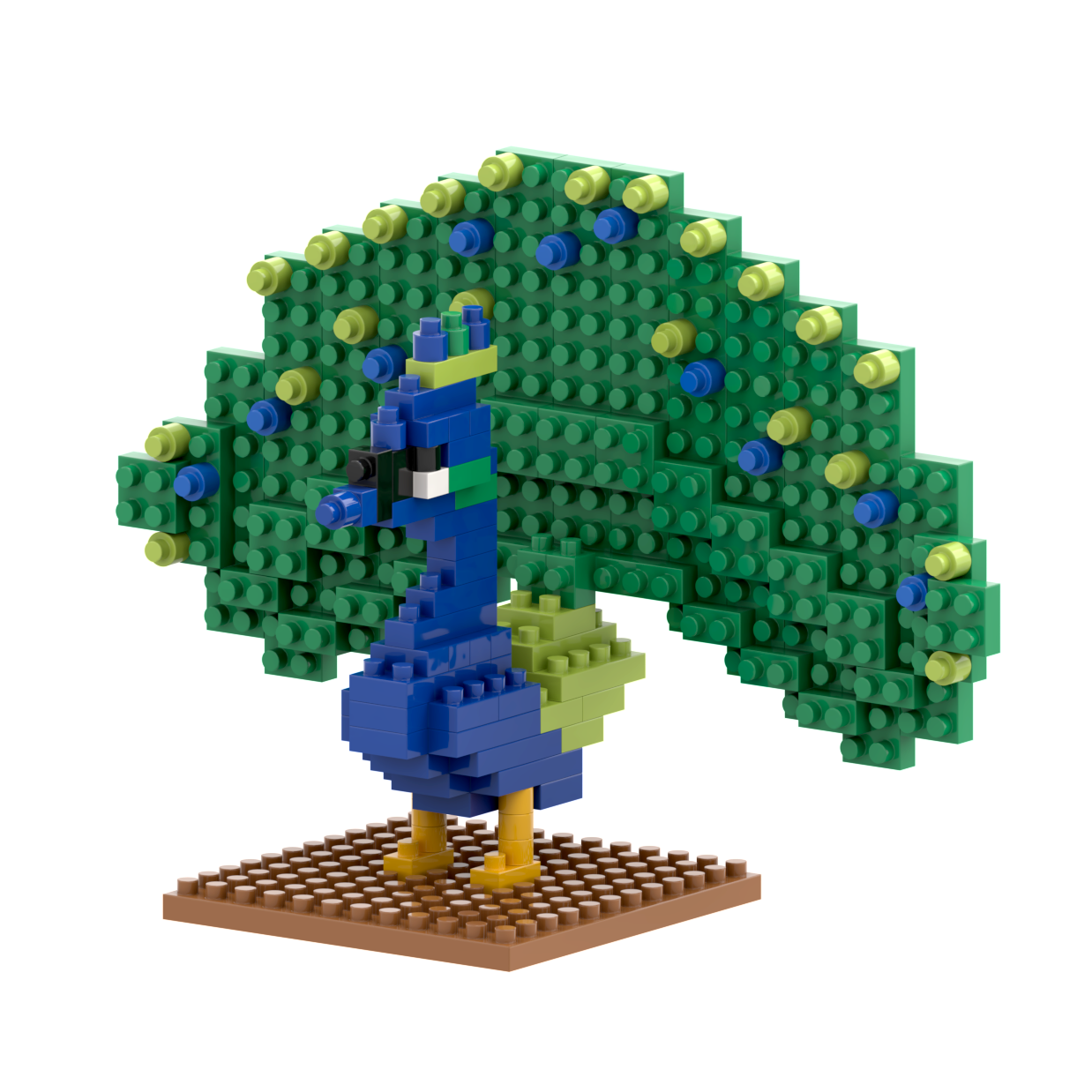 BRIXIES Peacock