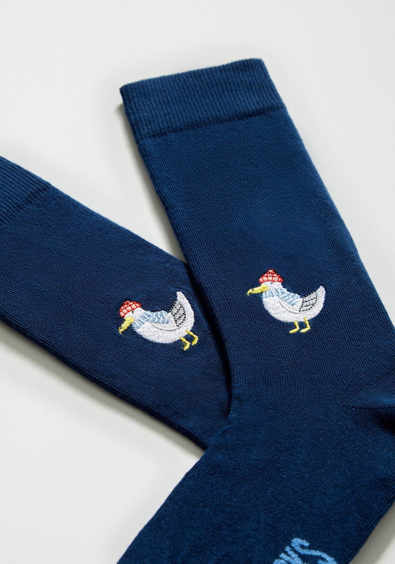 Chaussettes brodées BeSeagull