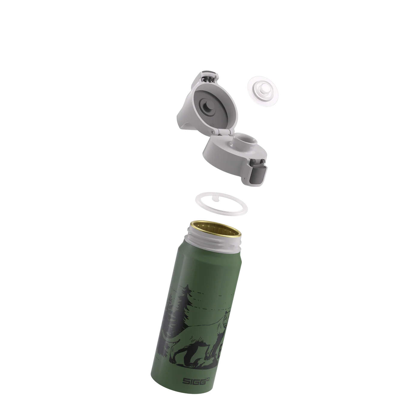 WMB ONE Kids Lion des Montagnes 0.6 L Children's Water Bottle