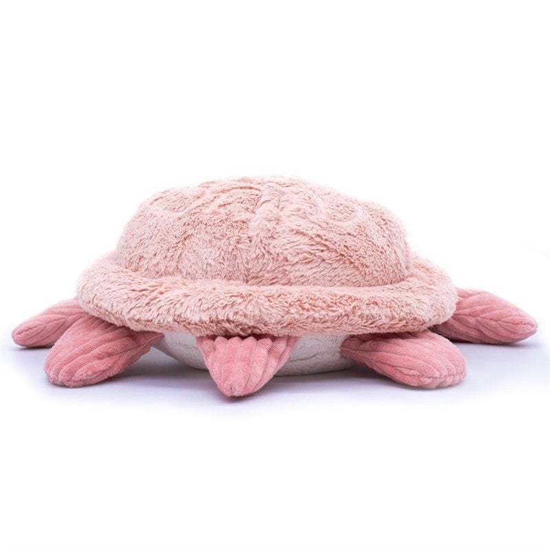 Peluche tortue géante Sauvenou rose – Les Ptipotos – vue 5