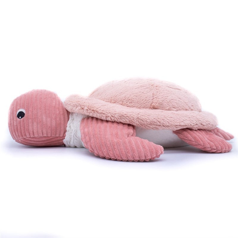 Peluche tortue géante Sauvenou rose – Les Ptipotos – vue 6