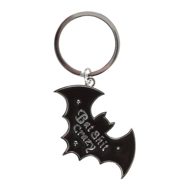 Porte-Clés Chauve-Souris "Bat Shit Crazy"