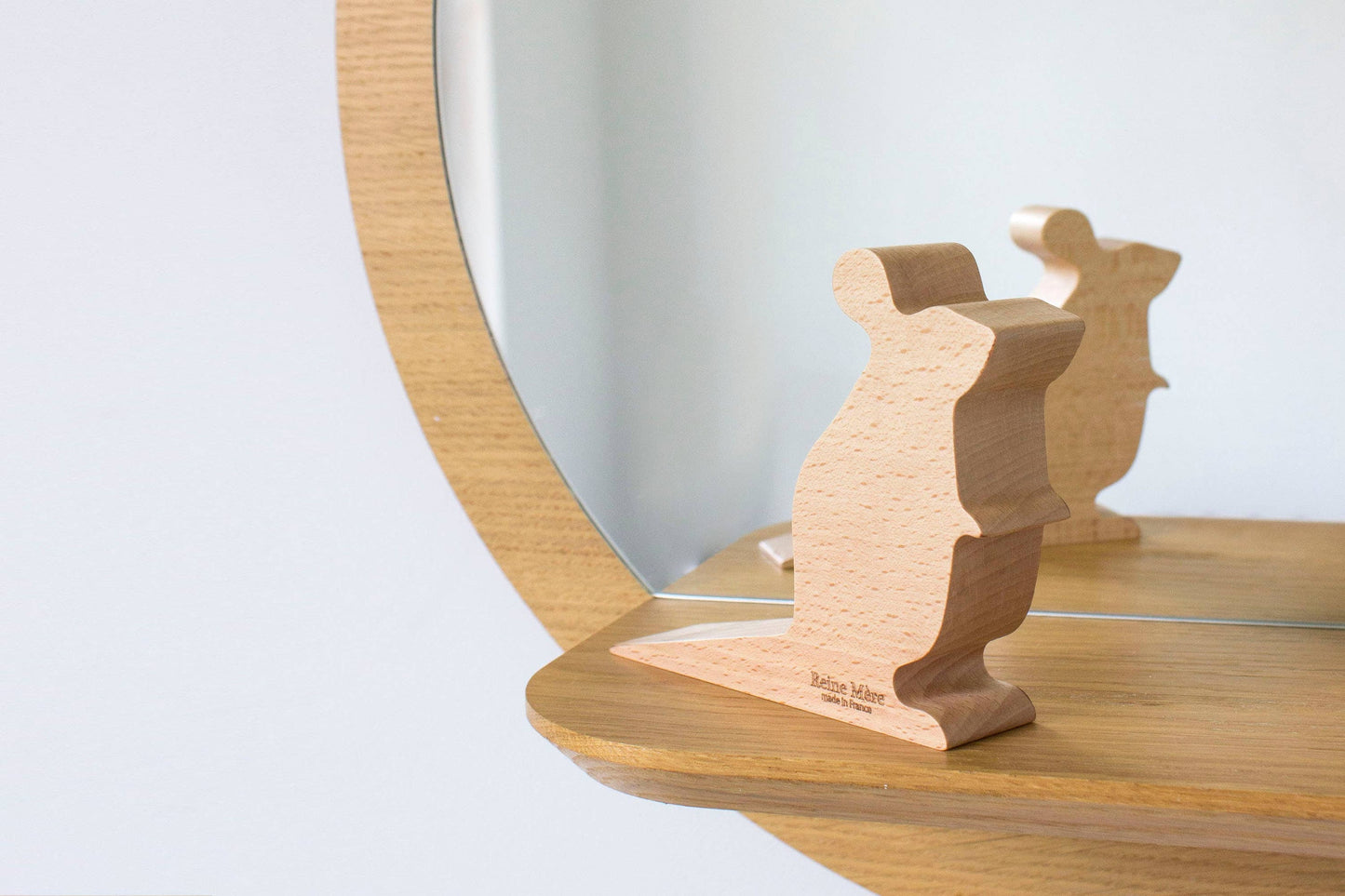 Fermaporta in legno Mimi Mouse