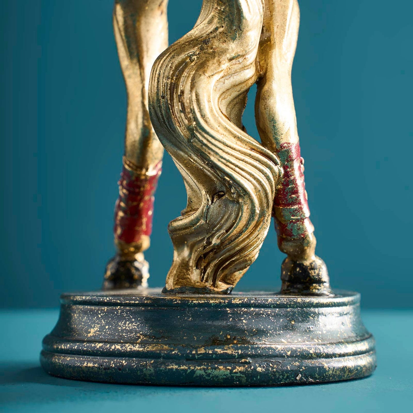 Chandelier Cheval de Cirque, Or, 17,5 x 9,5 x 36,5 cm