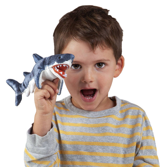 Marionnette à mano Mini Shark 2777/ Mini Shark Folkmanis realista