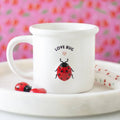 Mug Love Bug avec coccinelle 3D