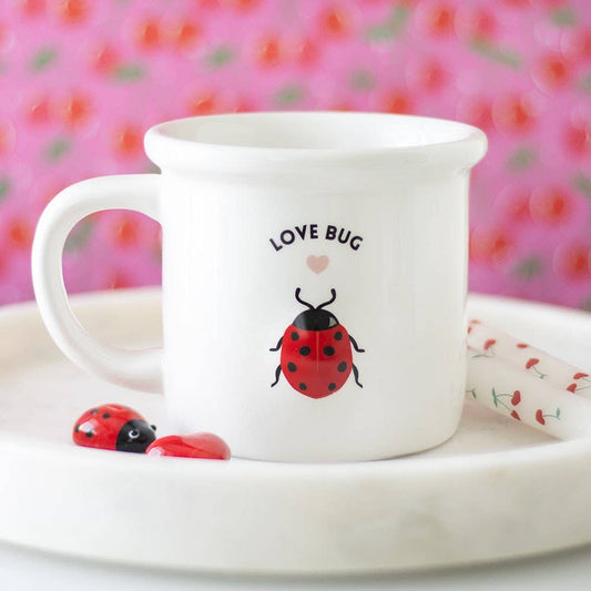 Mug Love Bug avec coccinelle 3D