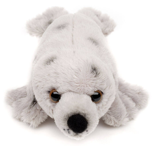 Peluche Phoque (gris à pois)