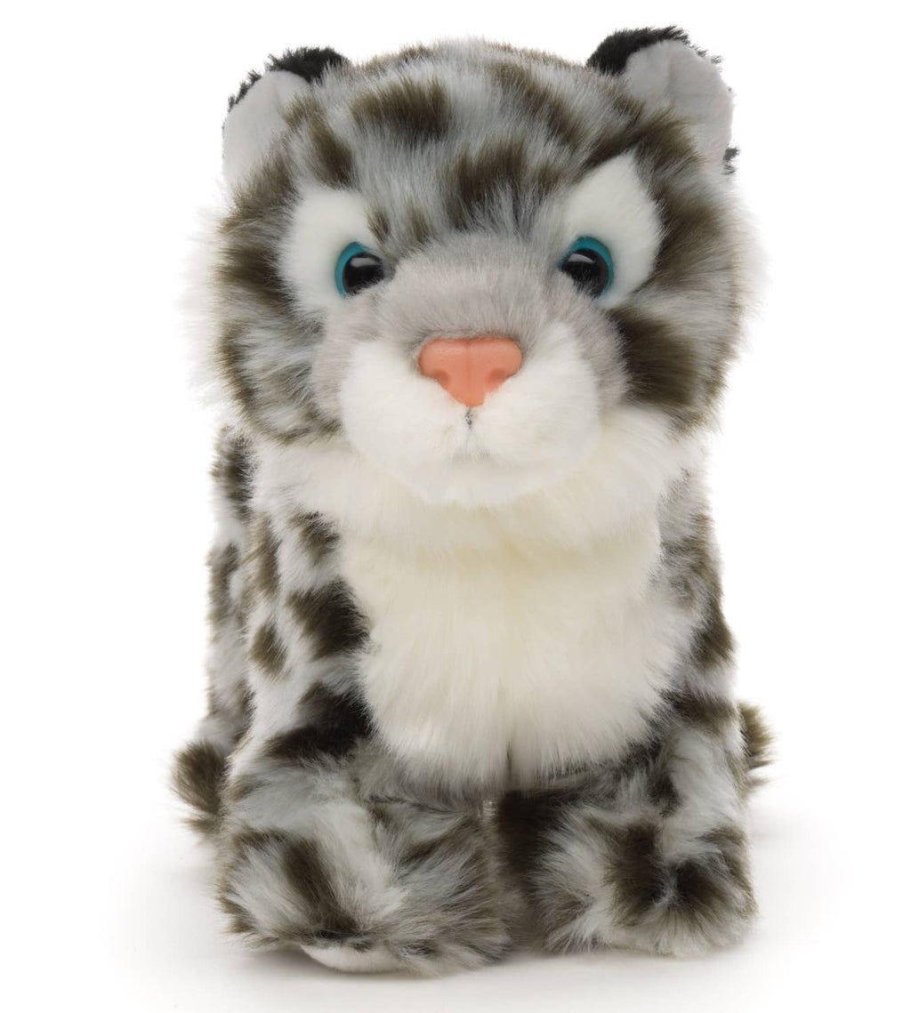 Panthère des neiges, debout - 31 cm (longueur) - peluche