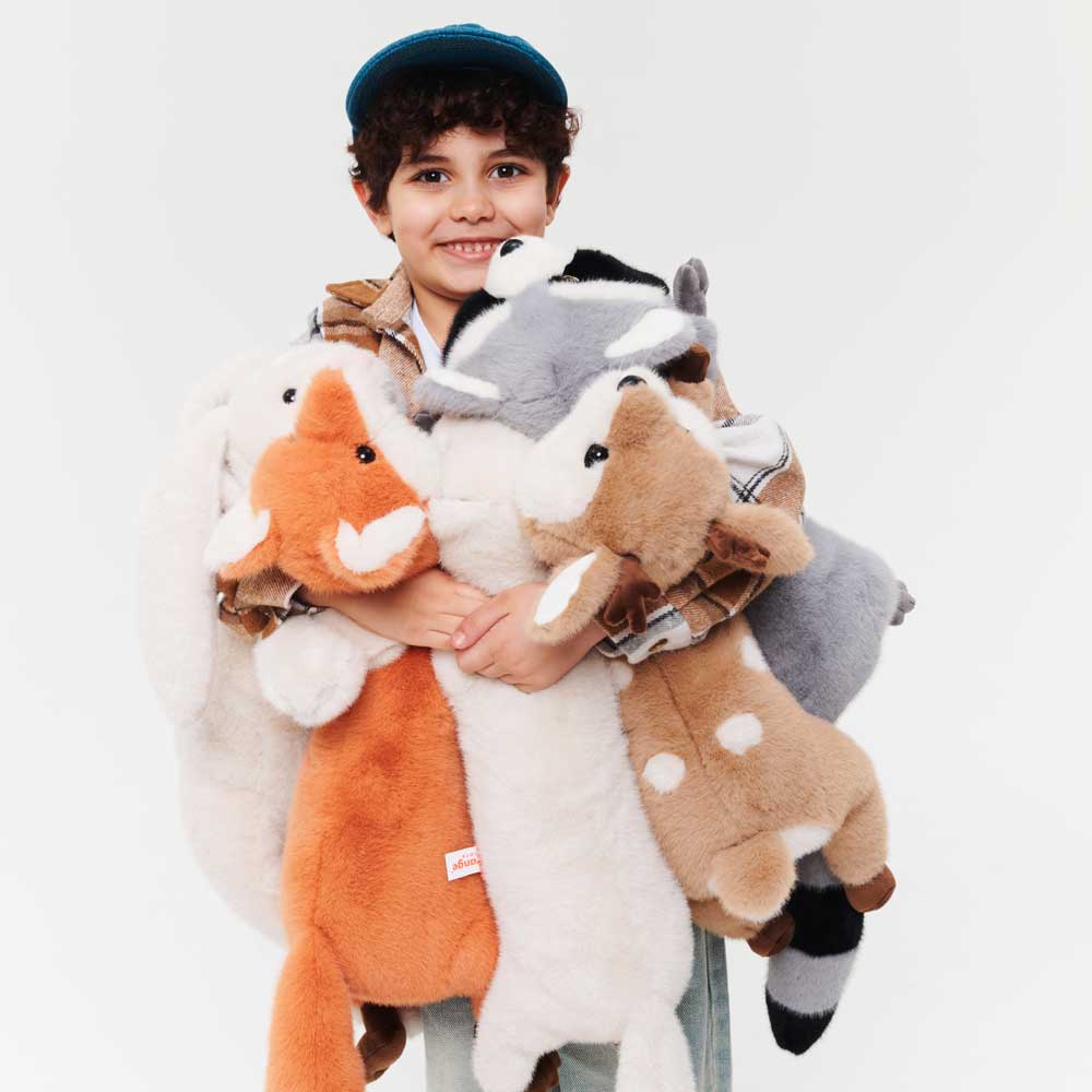 Lapin en peluche ultra doux - 40 cm - Dès la naissance