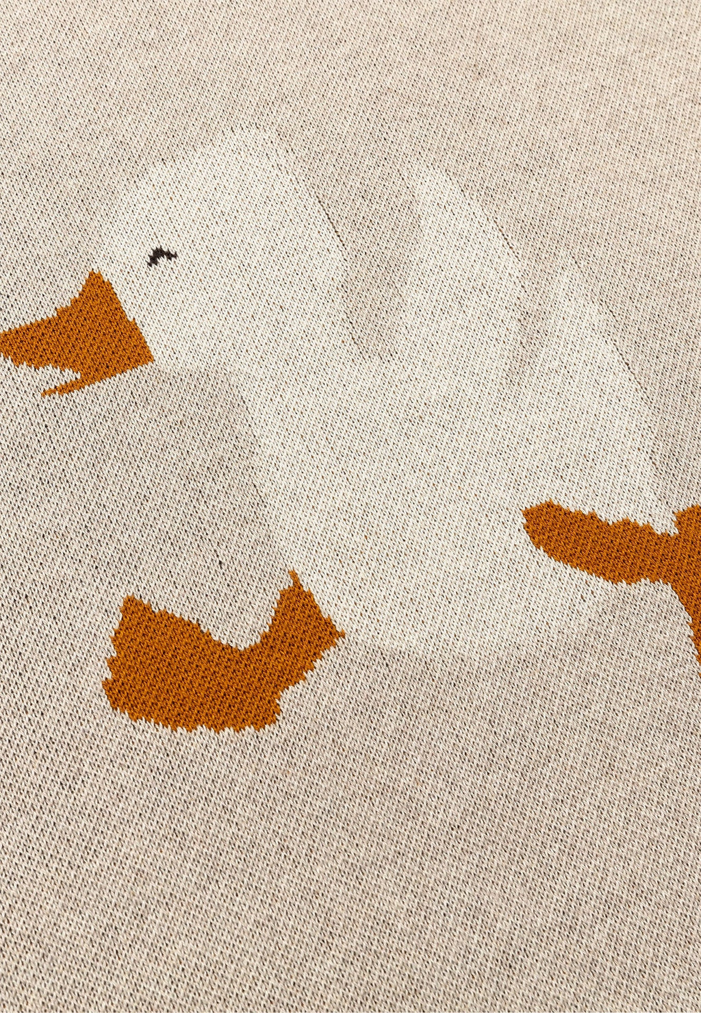 Edda the Duck baby blanket
