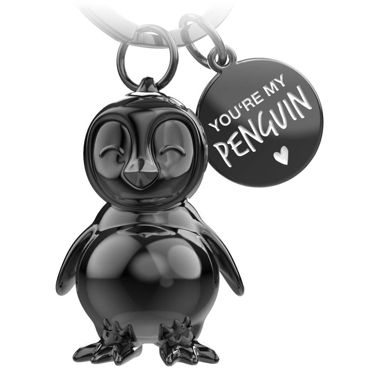 porte cles pingouin tu es mon pingouin fabach 