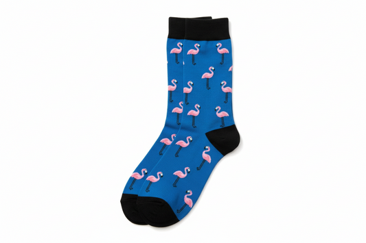 Chaussettes Flamant Rose