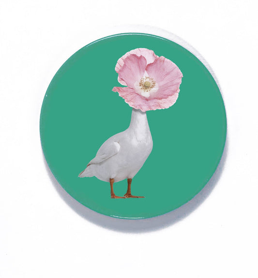 Conjunto de 4 bases para copos de cerâmica Diva