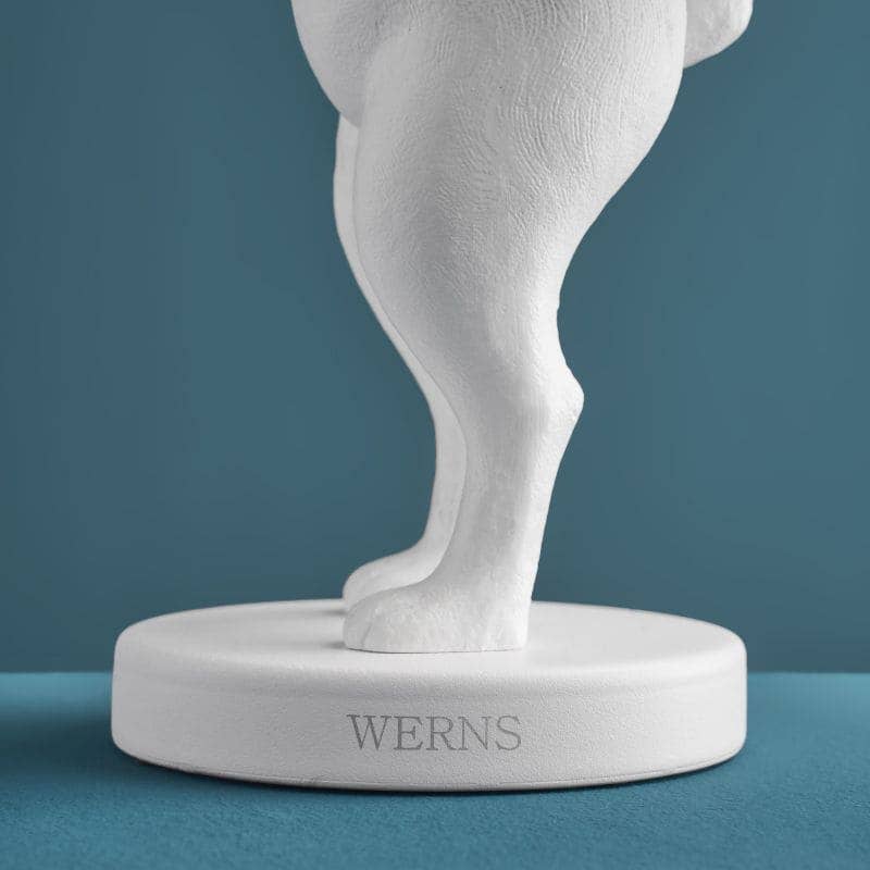Lampe de table LED Hiding Rabbit, Blanc