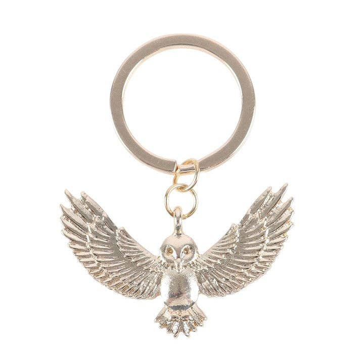 Porte-Clés Hibou Doré