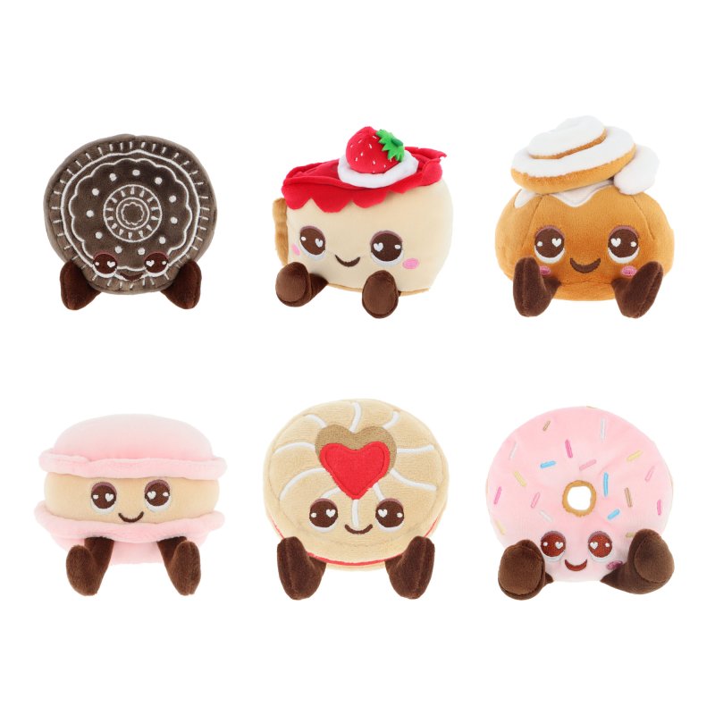 Mini peluches Bakery Sweet Treats 8 cm – 6 modèles