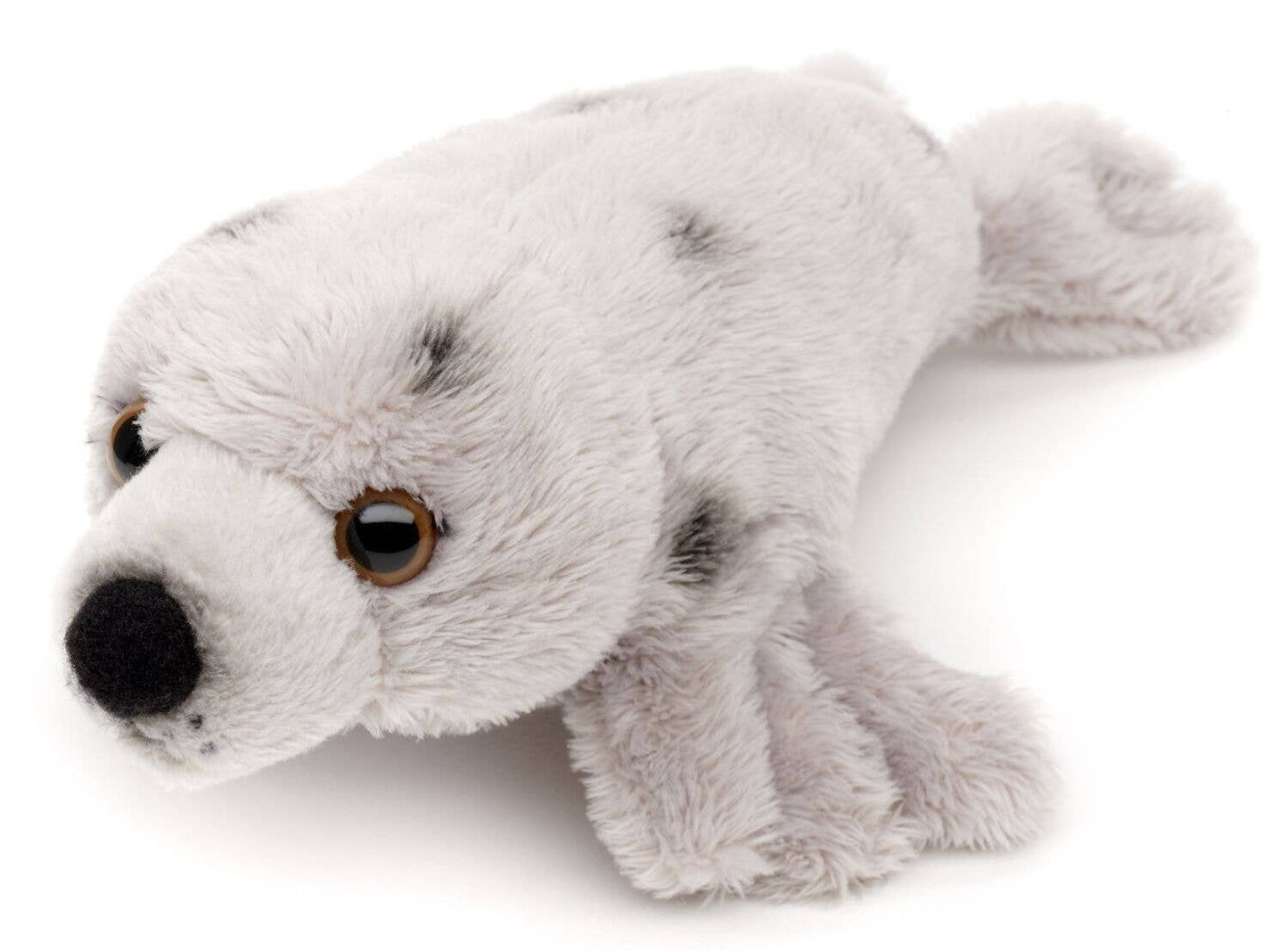 Peluche Phoque (gris à pois)