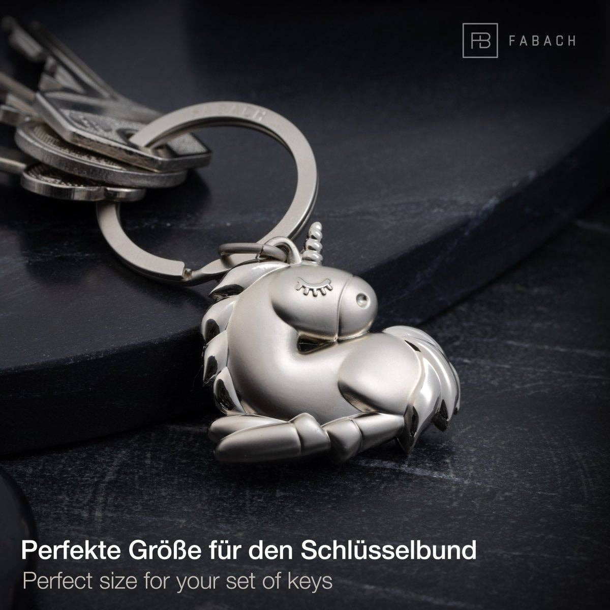 porte cles licorne sleepy fabach 