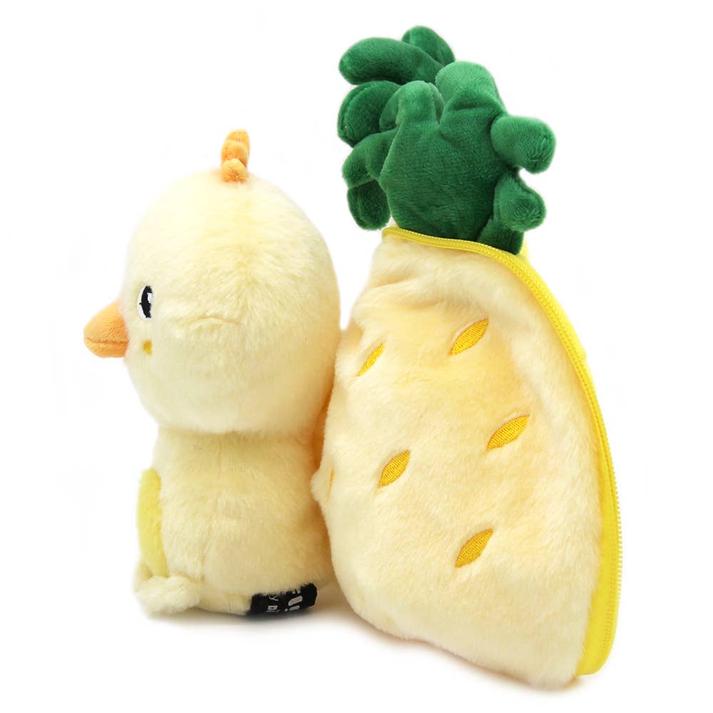 Nugget the chick/pineapple reversible plush – Flipetz