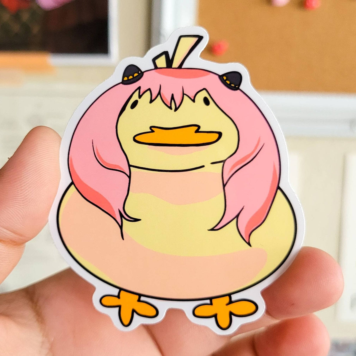 Pato Anya Pato Pegatina