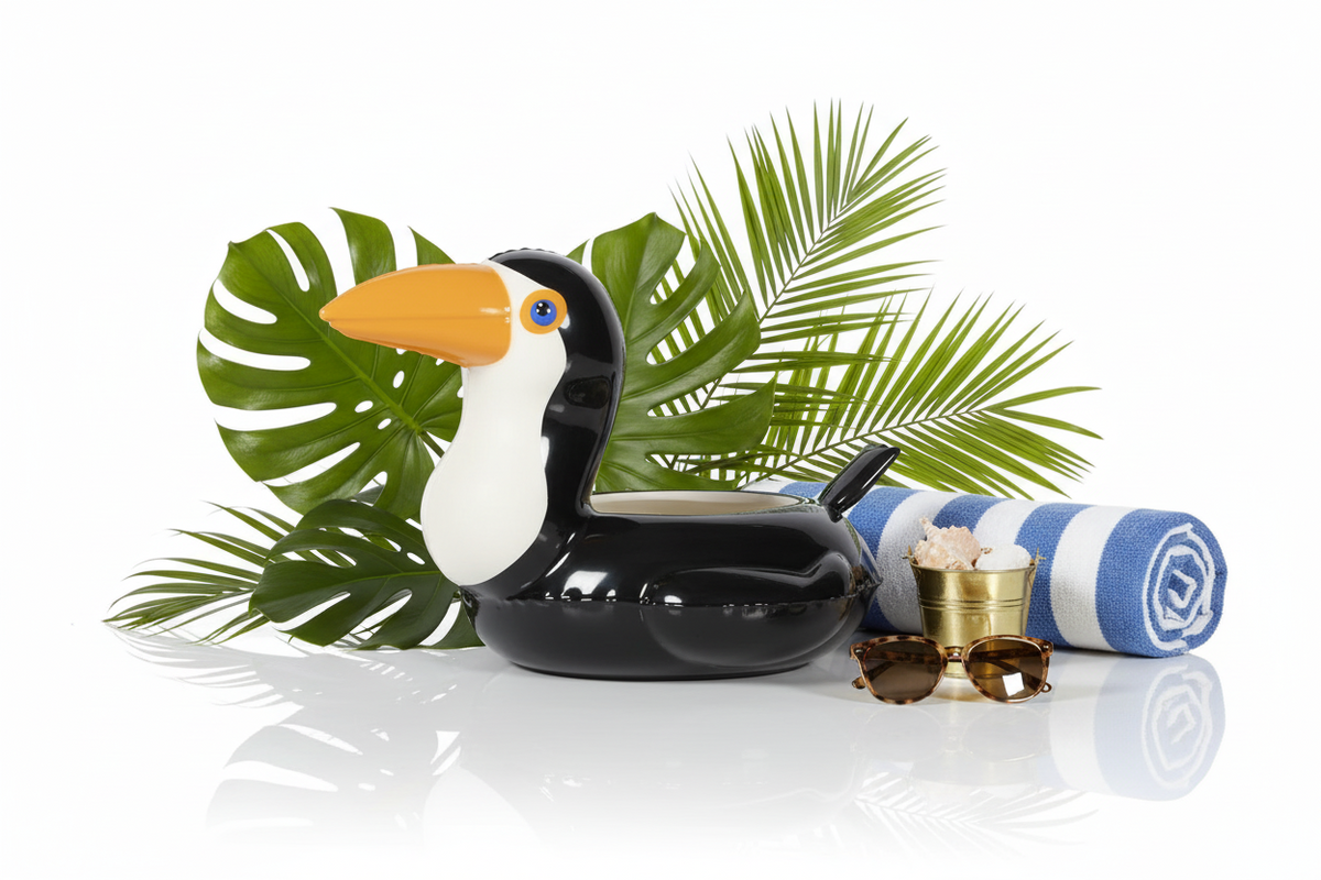 Pot Bouée Toucan Flottant