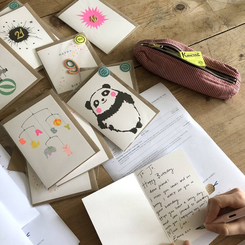 carte de voeux avec patch chat chanceux petra boase ltd 