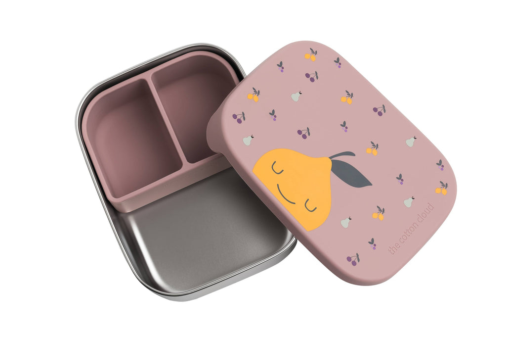 Boîte à Lunch en Acier Inoxydable avec compartiments pour enfants Fruity
