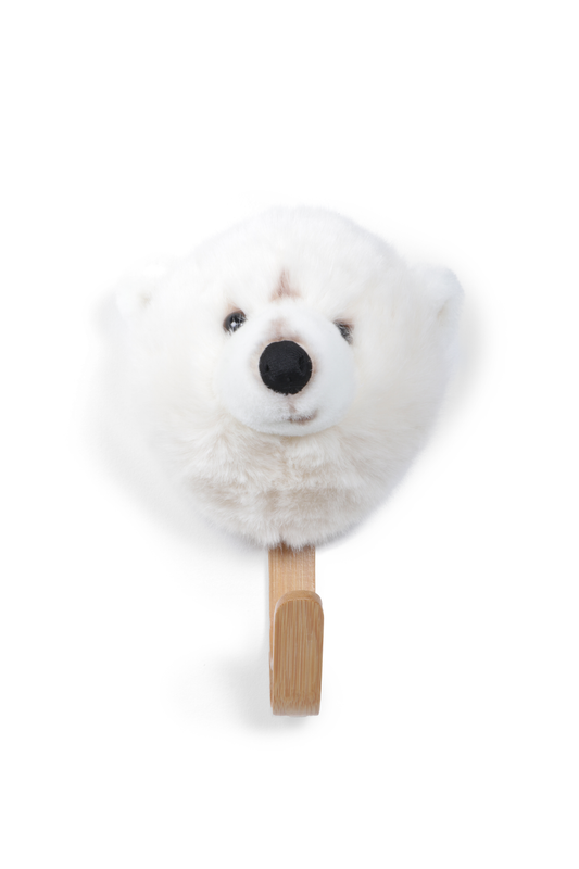 Porte-manteaux Peluche Ours Polaire