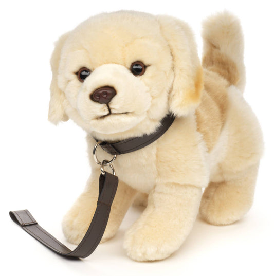Chiot Golden Retriever, peluche debout Uni Toys
