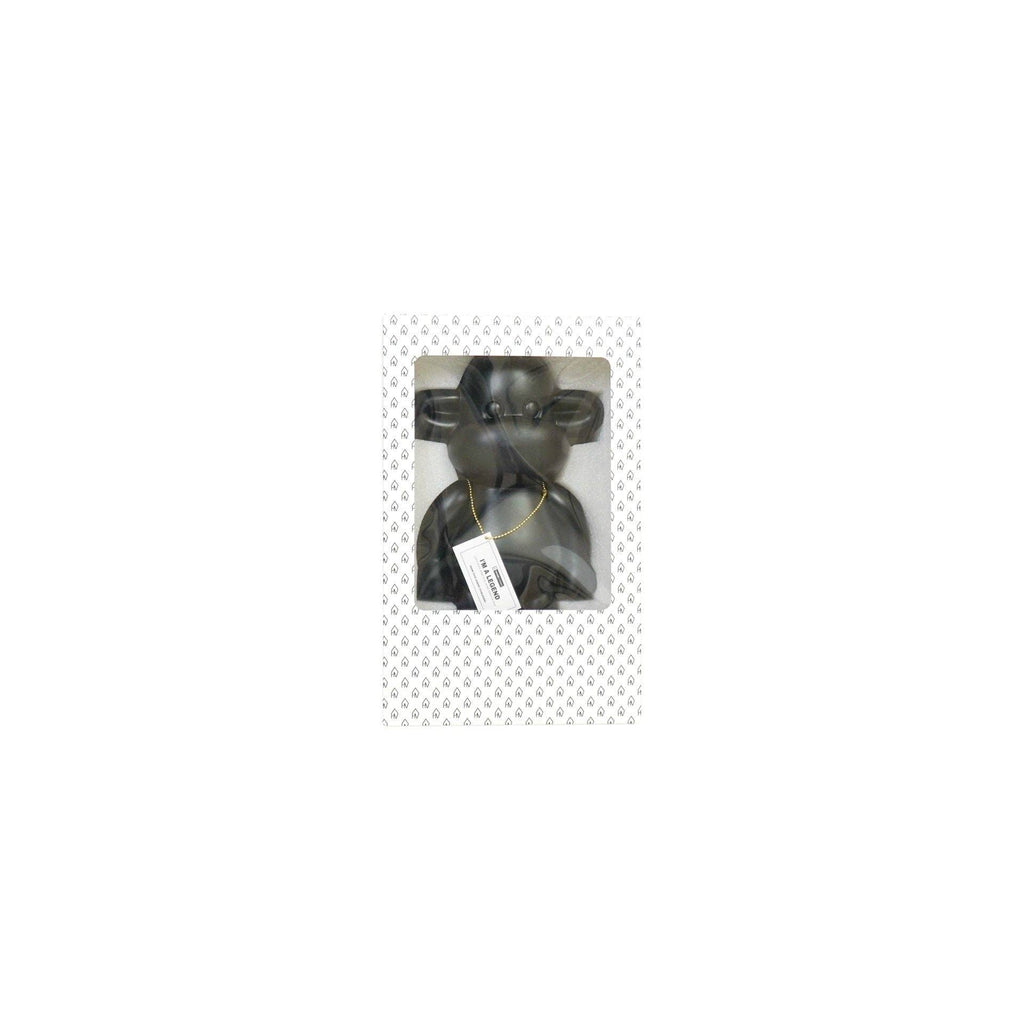 Ornament - Monkey Figurine 'The Legend' - Resin - Black - 33x21x50cm